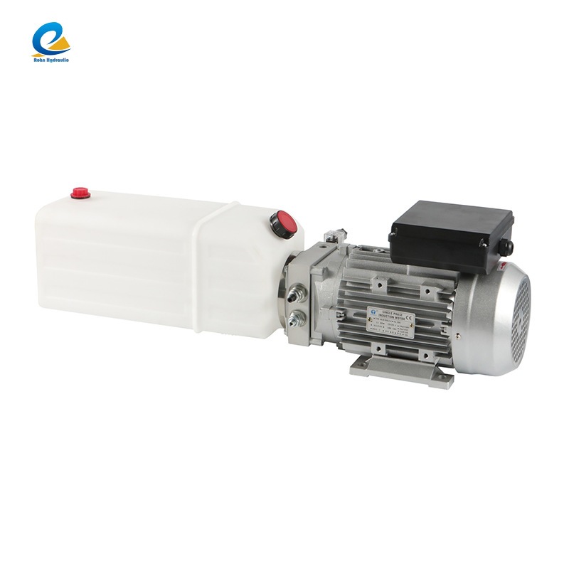 AC motor hydraulic power unit