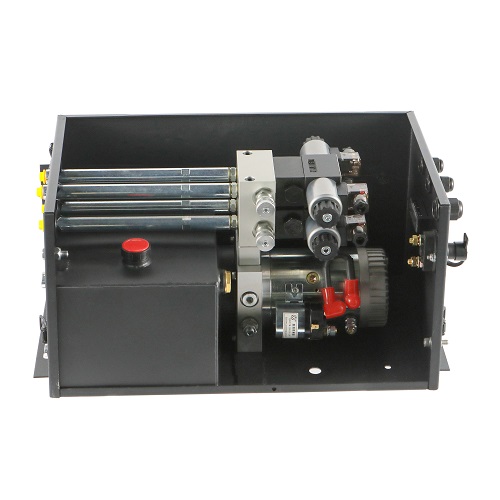 Double wing hydraulic power unit