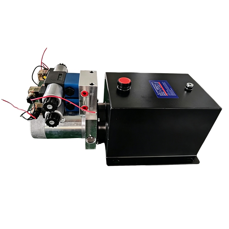 Dual oil electromagnetic hydraulic power unit