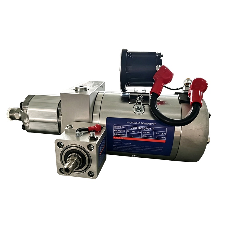 Dual output brushless hydraulic power unit