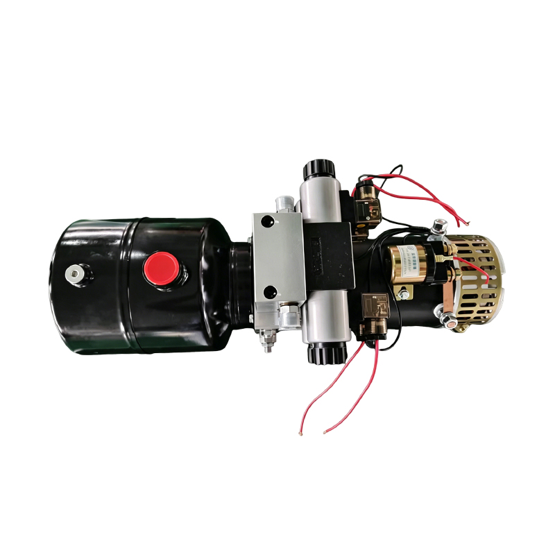 Horizontal dual channel electromagnetic DC hydraulic power unit