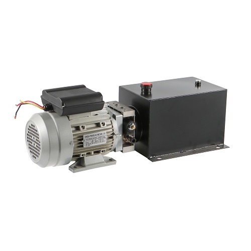 Hydraulic power unit for lifting platform boarding bridge