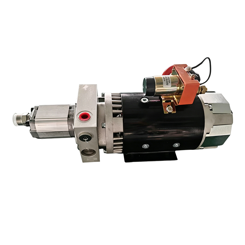 Oil tank free DC hydraulic power unit