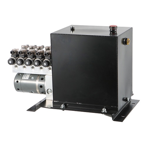 Power unit of sedan carrier